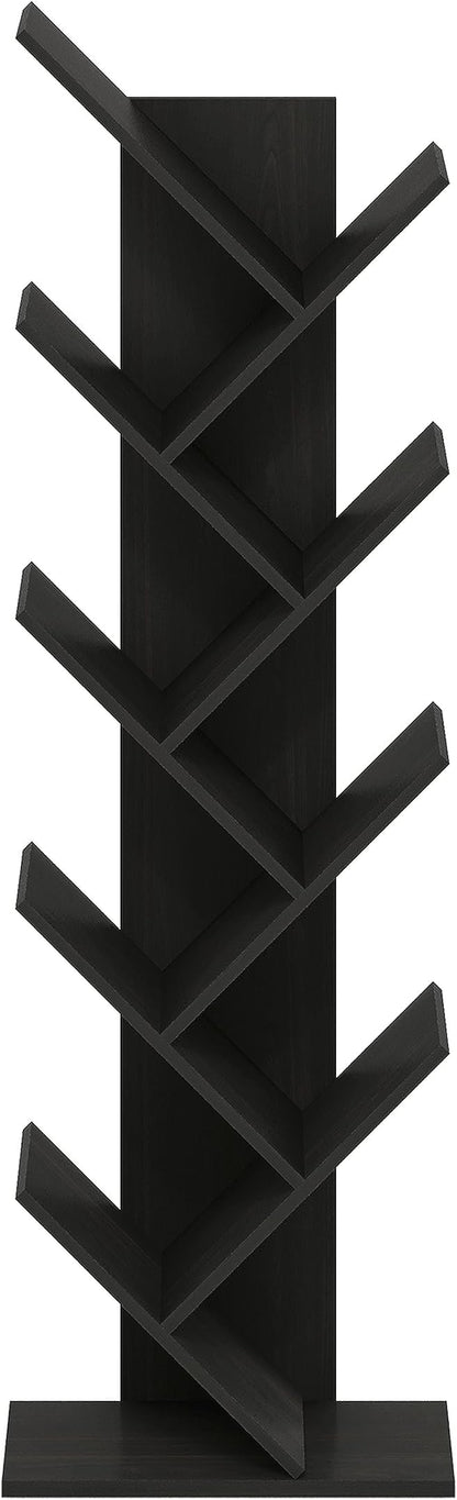 Furinno Bookshelf 9-Tier Floor Standing Tree Bookcase - Image 6