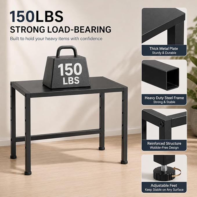 X-cosrack 150LBS Heavy Duty Shelving Units, 17.3 Inches Metal Shelving Unit - Image 4