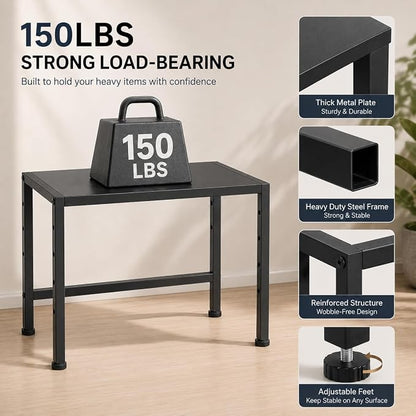 X-cosrack 150LBS Heavy Duty Shelving Units, 17.3 Inches Metal Shelving Unit - Image 4