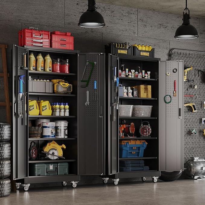 Aobabo Metal Storage Cabinet - Image 2