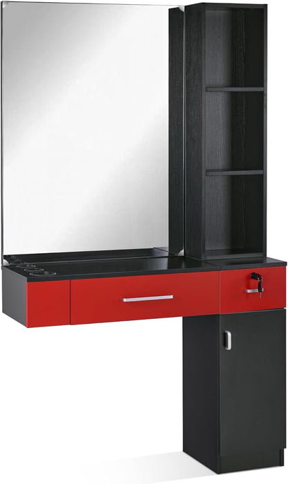 BarberPub Wall Mount Salon Station by BarberPub