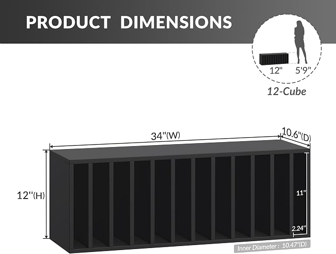IOTXY DIY Modular Cube Bookcase - Image 3