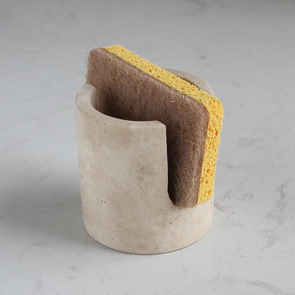 Natural Travertine Sponge Holder - Image 5