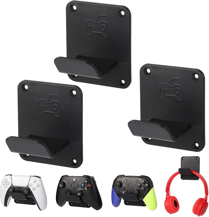 Controller Holders Wall Mount 3 Pack Wall Stands - Image 7
