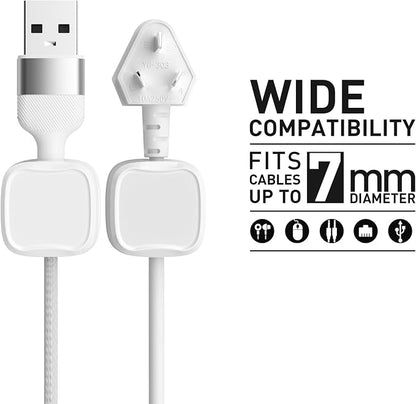 12 Pack Cable Clips, Cord Organizer, Cord Holder - Image 6