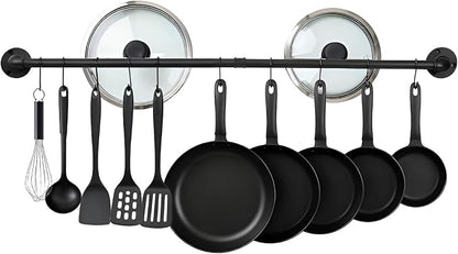 Pan Pot Lid Utensil Hanger Rack by Unknown