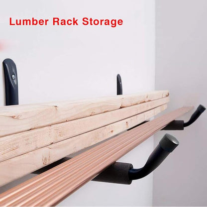 Ihomepark Heavy Duty Garage Indoor Kayak Storage Hooks Hanger, Wall Mounted - Image 4
