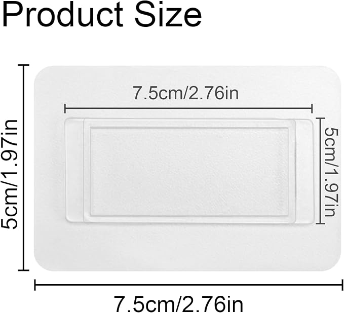 Replacement Adhesive Strip for Black Blue Toothbrush Holder Toothpaste - Image 2