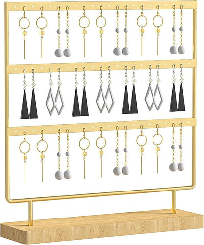 Earring Holder Organizer, Pierced Large Earrings Display Stand by Ausalivan
