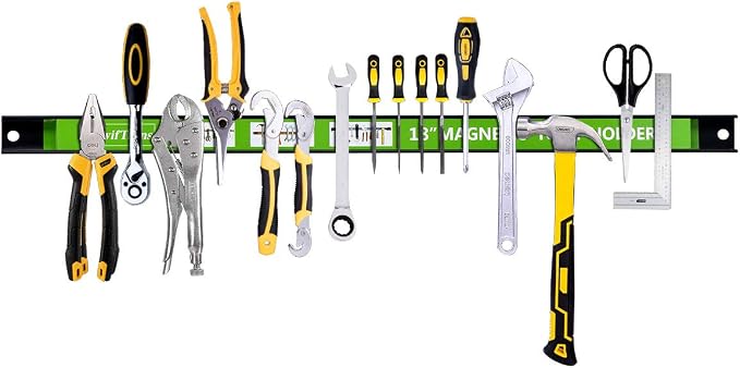 Magnetic Tool Holder 18 Inch 8 Pack Heavy Duty Magnet Tool Bar Strip Rack Wall - Image 8