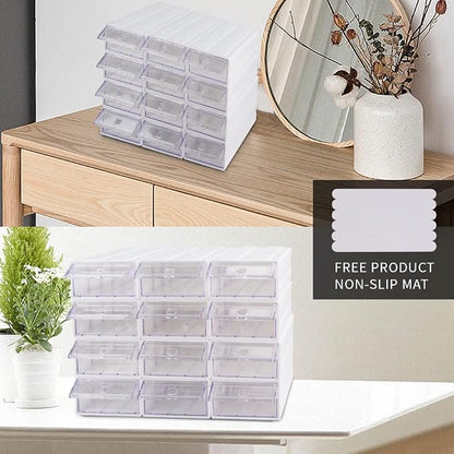 12 Pcs Drawer Stackable Storage Cabinet - Image 5