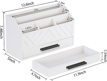 dreampossible Wood Desk Organizer and Accessories - Image 6