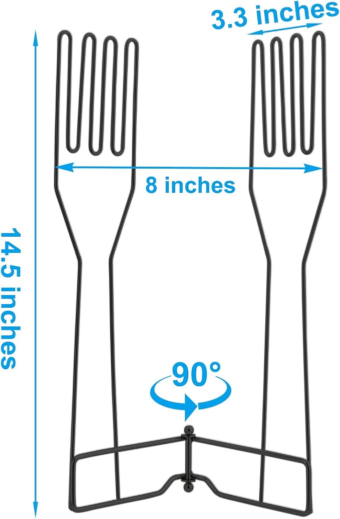 Kitchen Gloves Drying Rack, SUS 304 Stainless Steel Dish Gloves Holder - Image 4