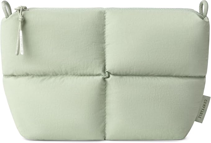 Comfyable Puffy Electronics Organizer Travel Case, Cute Tech Pouch - Image 2