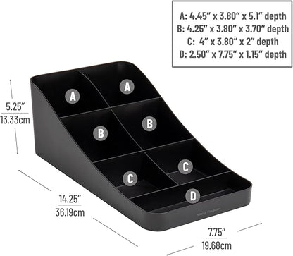 Mind Reader Cup and Condiment Station, Countertop Organizer, Coffee Bar - Image 3