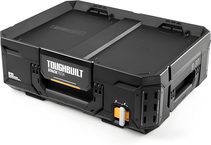 ToughBuilt – StackTech Lockable Tool Box, Modular Storage by ToughBuilt