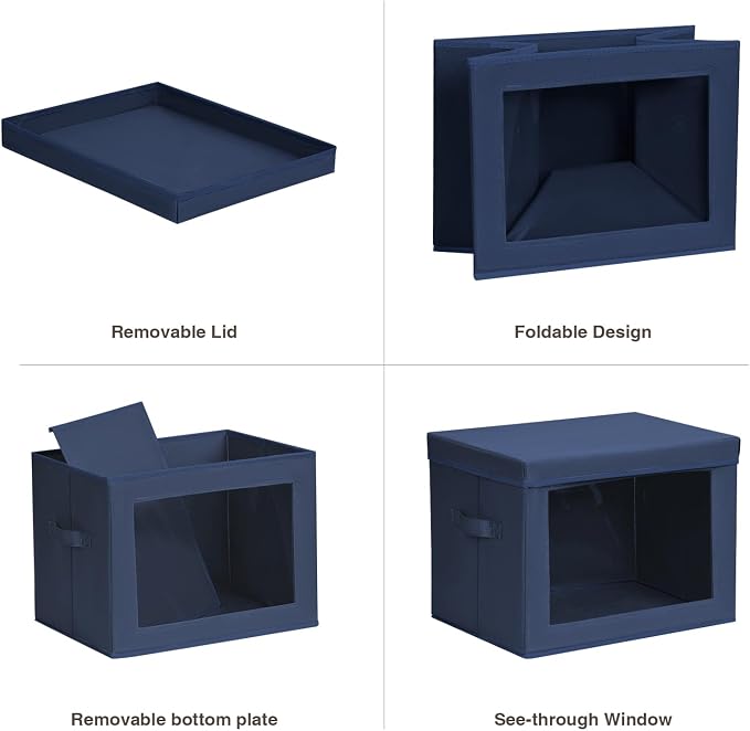 Homsorout Stackable Storage Bins - Image 7