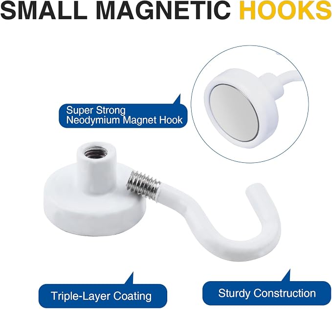 E BAVITE Magnetic Hooks, 85 LB Heavy Duty Magnet - Image 8