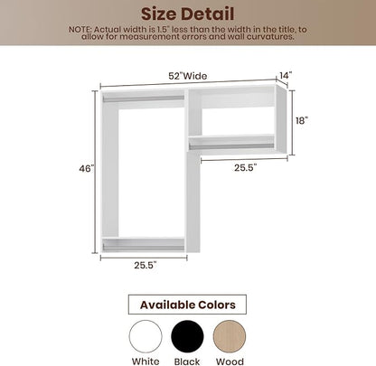 ROOMTEC Modular Closet System, Wooden Tower - Image 2