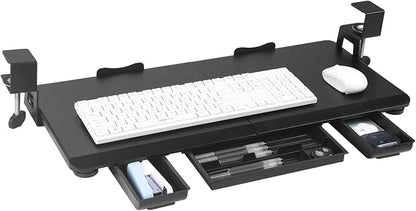 Large Keyboard Tray Under Desk Slide Out - Image 9