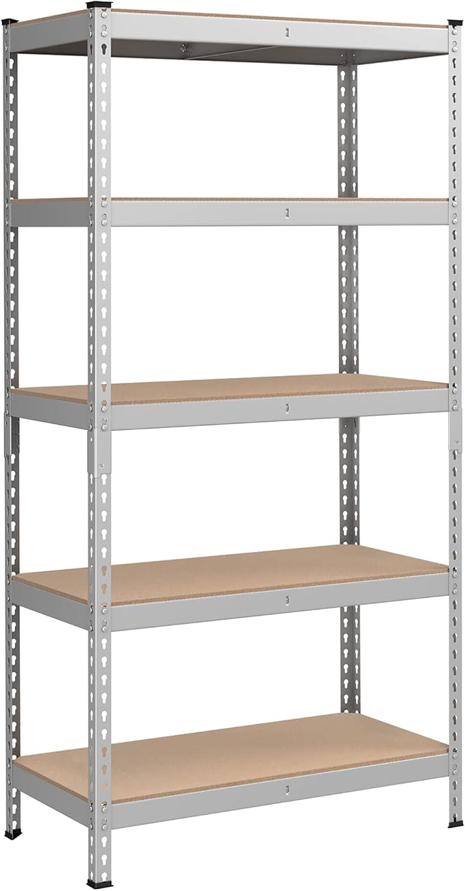 SONGMICS 5-Tier Storage Shelves, Load 2310 lb, Garage Storage, Boltless Assembly by SONGMICSbySONGMICSHOME