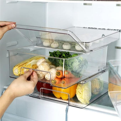 SANNO Freezer Containers Food Storage Containers Fridge Containers Plastic - Image 3