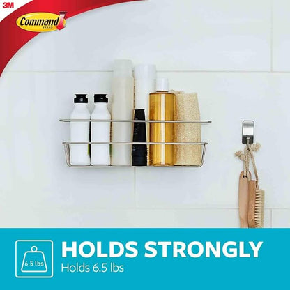 Command Shower Caddy with Water Resistant Strips, Organize Your Bathroom - Image 3