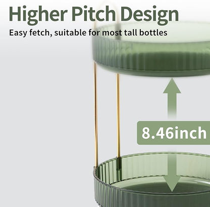 360 Rotating Perfume Organizer, 3 Tier Large Capacity Make Up Organizers and - Image 6