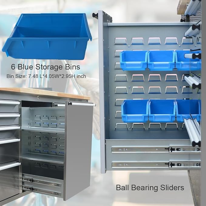 72 inch Stainless Steel Tool Chest - Image 7