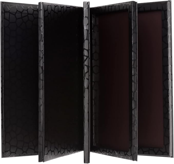 Allwon 4-Layer Book Shaped Magnetic Palette Large Empty Makeup Palette Storage - Image 2