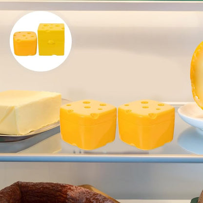 2pcs Slice Cheese Storage Containers - Image 4