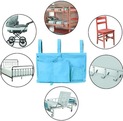 Sugaroom Bedside Storage Caddy, Bunk Bed Organizer Bed Storage Pocket Bedside - Image 7