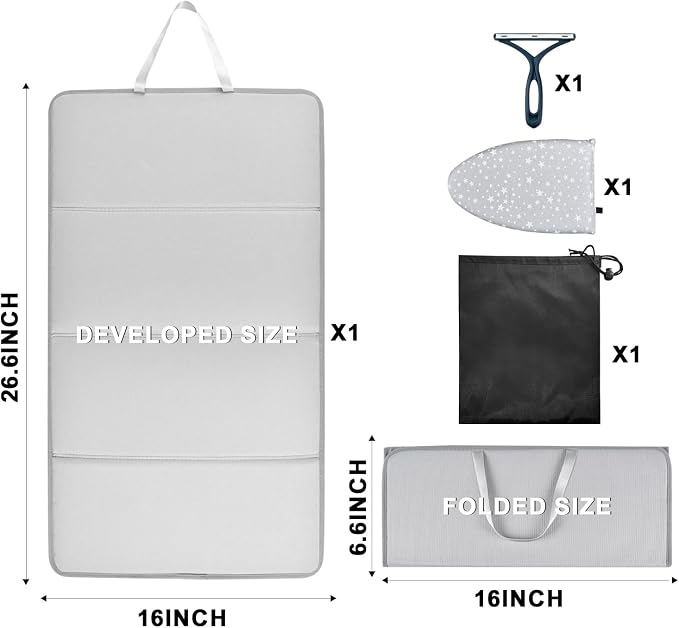 Steamer Board for Clothes with Ironing Glove, Stand for Steaming Clothes - Image 2