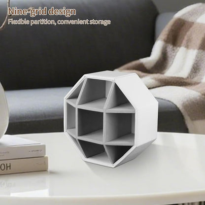 YAPISHI Swivel Remote Control Holder, 9 Rooms Desk Organizer and Decorations - Image 6