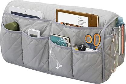 Armchair Caddy, Sofa Armrest Organizer, Non Slip Recliner Organizer, Remote by Gloserin