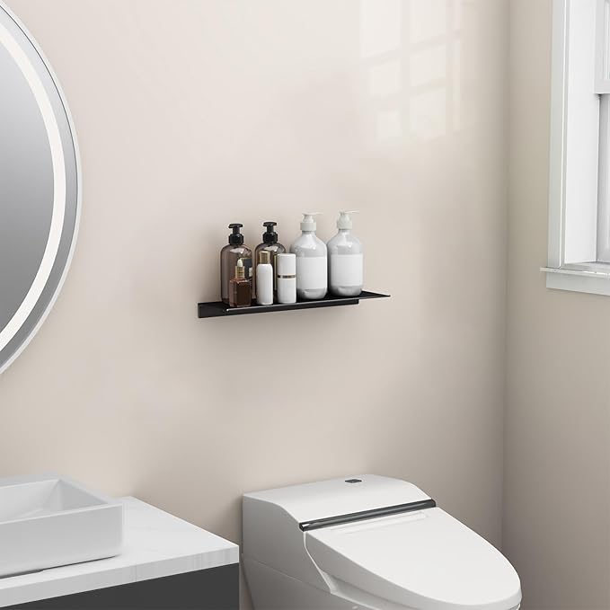 Danpoo 16 inch Floating Shelf for Wall Organizer & Storage, Mini Display Shelf - Image 5