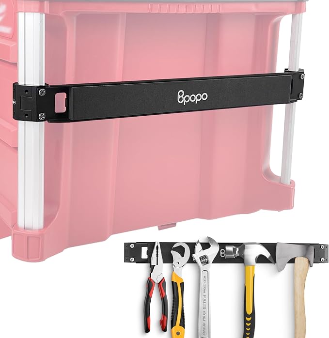 Magnetic Bar Mount Fits for Milwaukee Packout Toolbox, Powerful Magnet Tool by Bpopo