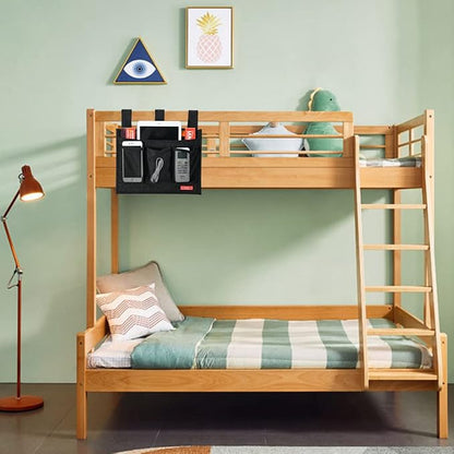 Linen Bedside Caddy, Bedside Storage Organizer - Image 7