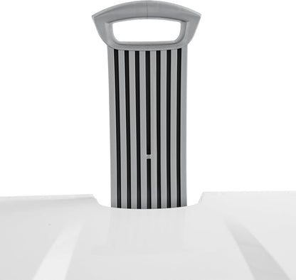 Portable Wheeled Plastic Laundry Basket, Space Saving Clothing Storage Bin - Image 6