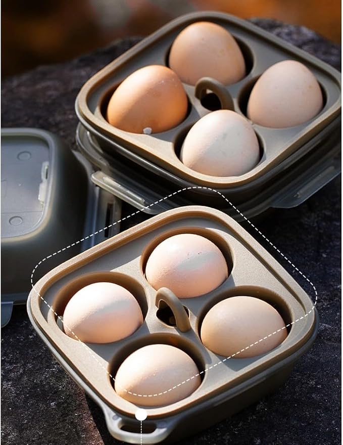 4 Girds Egg Holder Container - Image 6