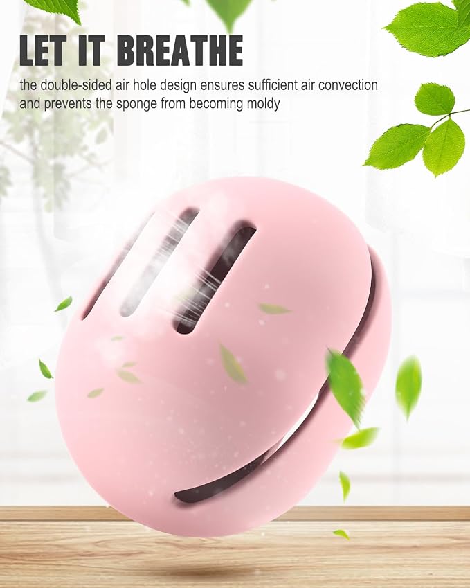 FERYES Makeup Sponge Holder – Shatterproof Eco-Friendly Silicone Beauty Make Up - Image 6