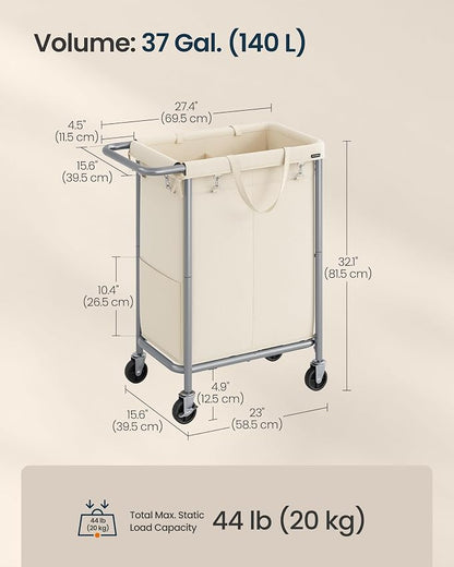 SONGMICS HOME Rolling Laundry Basket - Image 8