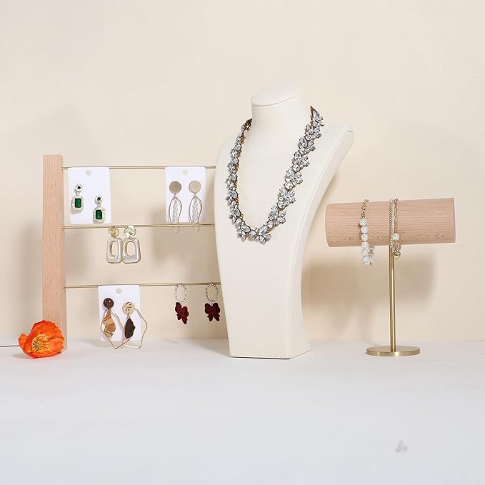 GemeShou Beige necklace storage organizer - Image 7