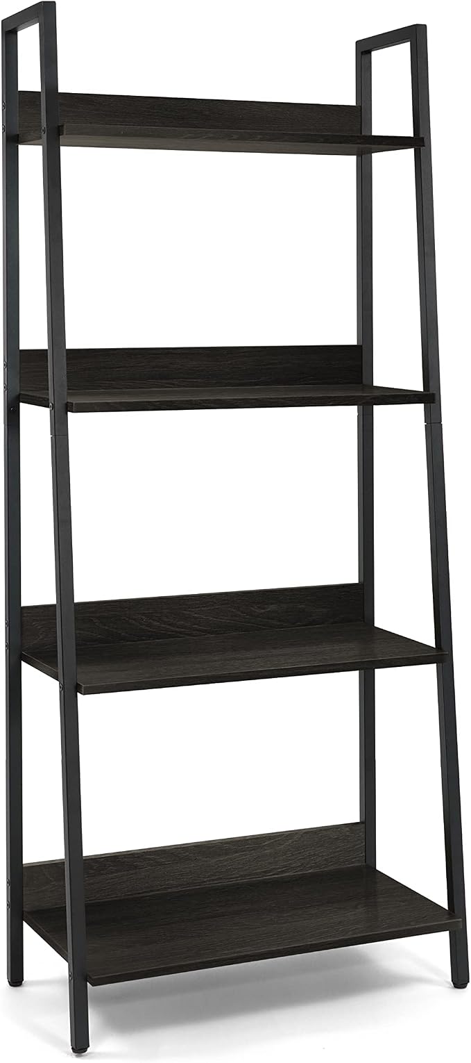 CAPHAUS 4 Tier Ladder Bookshelf, 24 Inch Width Free Standing Shelf, Bookcase - Image 9
