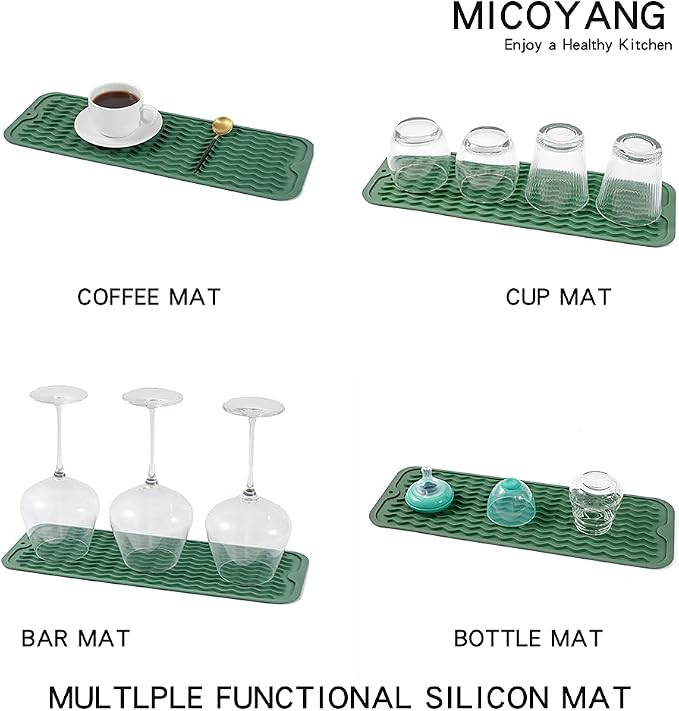 Silicone Dish Drying Mat for Multiple Usage, Easy clean, Eco-friendly, - Image 4