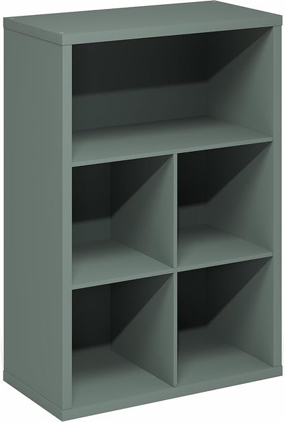 5-Cube Bookcase, Cube Storage Organizer Bookshelf, Book Shelf - Image 4