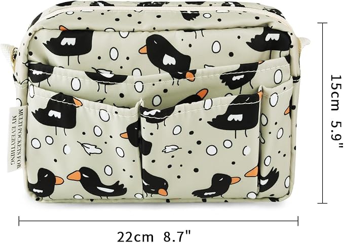 E-WEICHEN Multiple Pockets Portfolio Organizer - Image 2