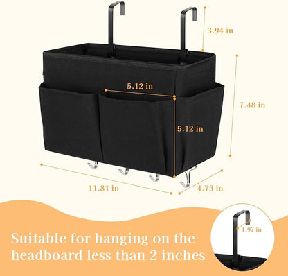 Bedside Storage Organizer 5 Pockets - Image 2