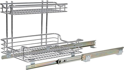 Household Essentials Glidez 2‑Tier Multipurpose Chrome‑Plated Steel - Image 10