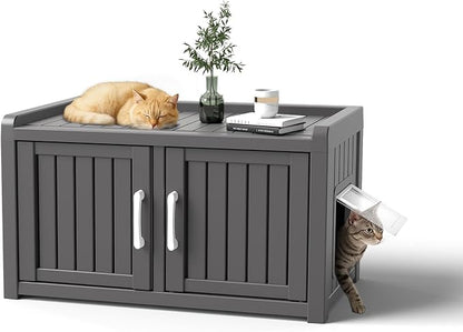 ROJIK Shoe Cabinet Waterproof UV-Resistant, Storage Bench Indoor Outdoor by ROJIK
